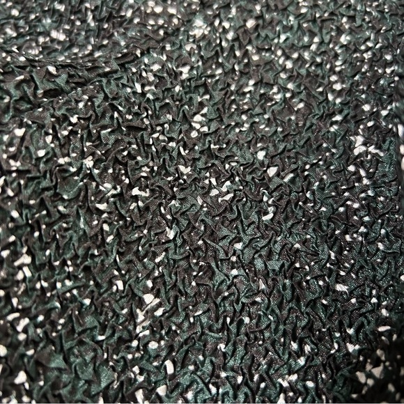 Chicos Travelers Waterfall Cardigan Crinkle Fabric Size 3(XL-16) Fall Holiday - Picture 12 of 13